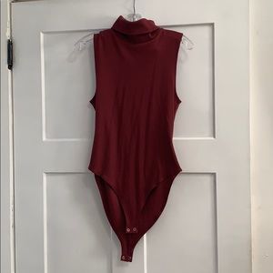 Turtleneck bodysuit